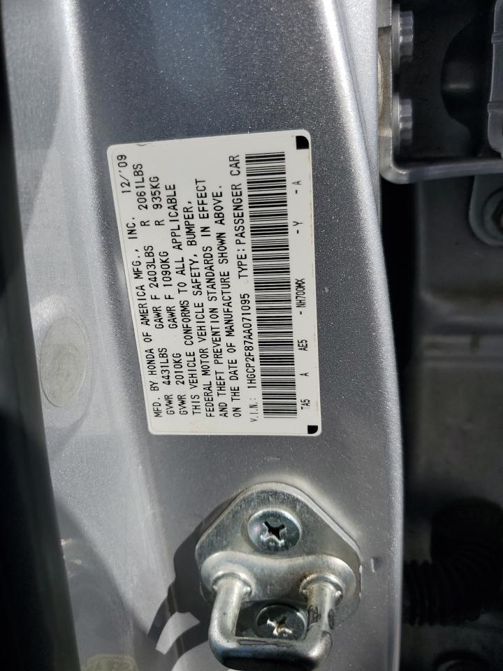2010 HONDA ACCORD