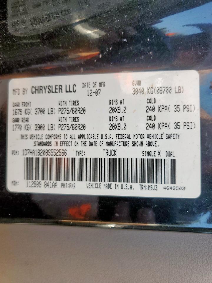 2008 DODGE RAM 1500