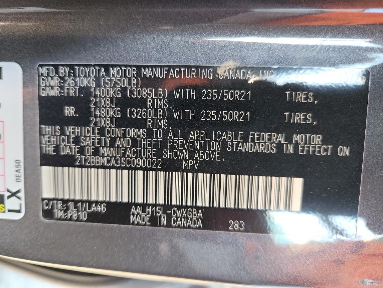 2025 LEXUS RX 350H