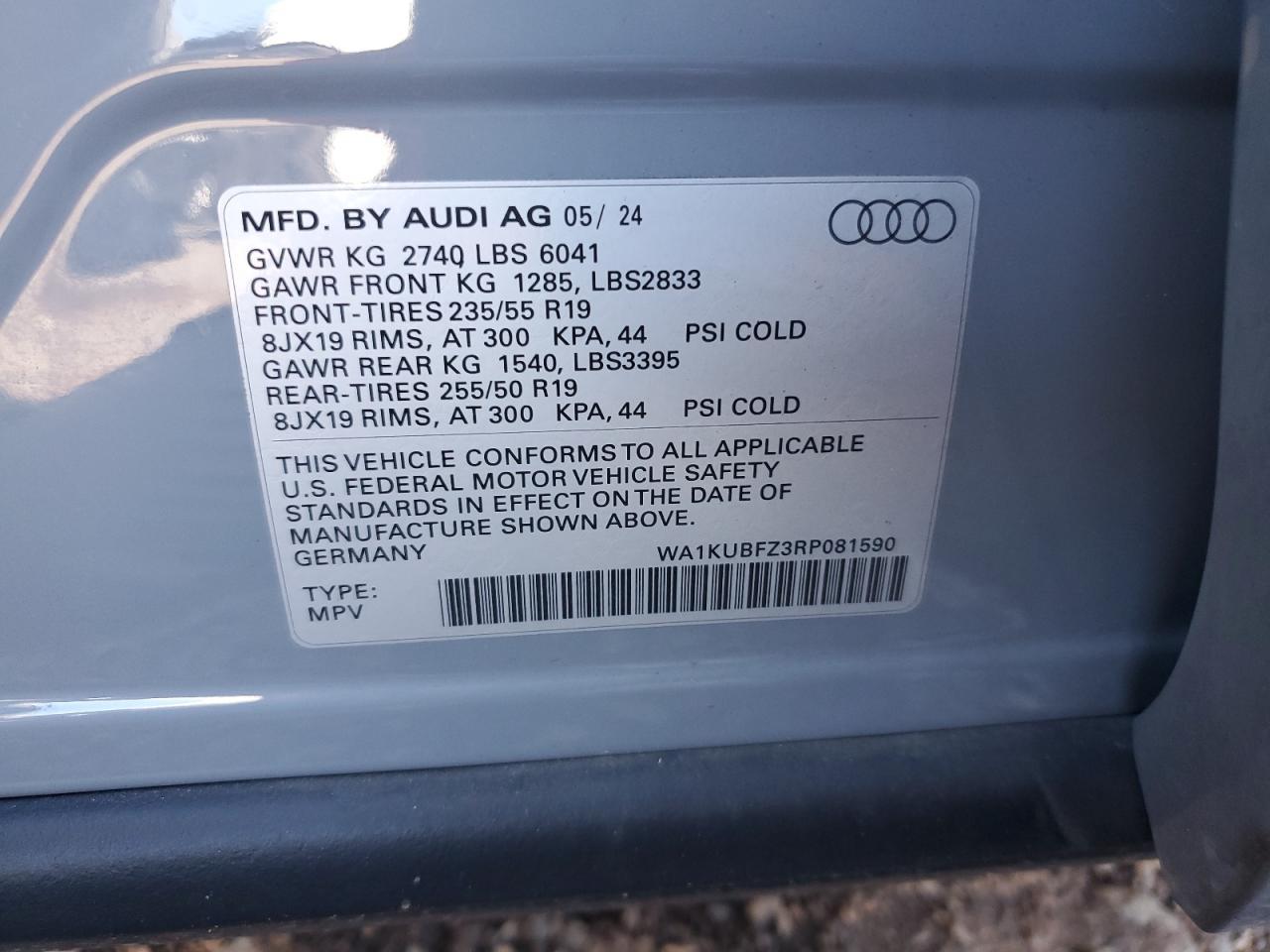 2024 AUDI Q4 e-tron