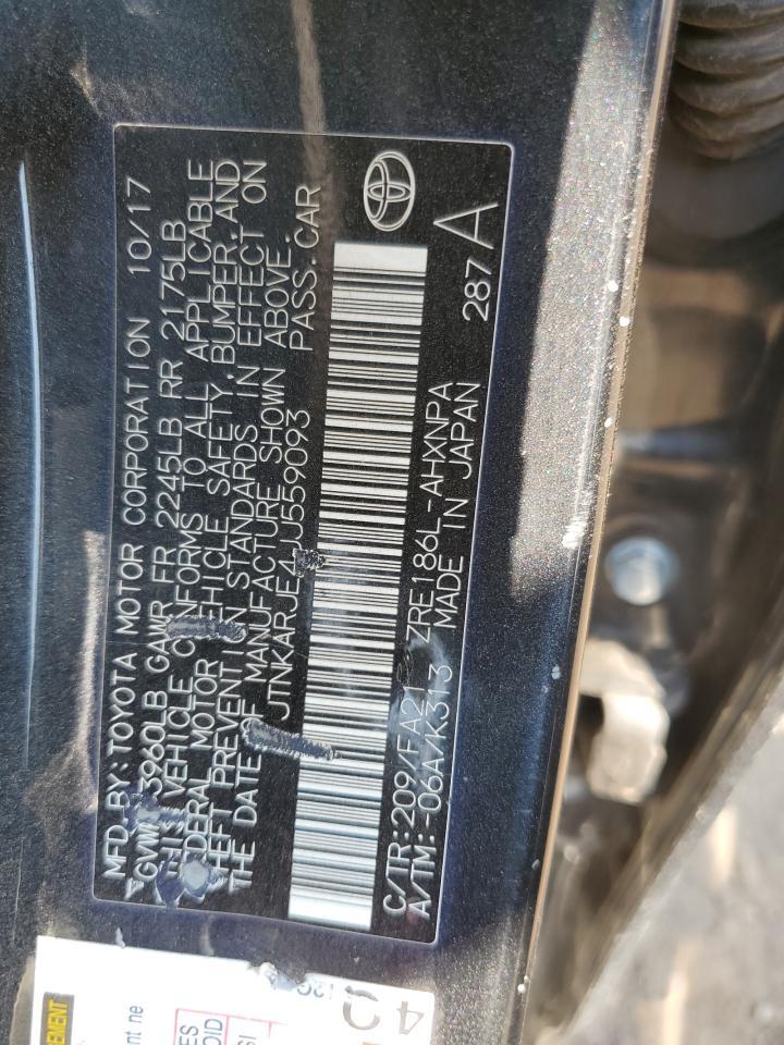 2018 TOYOTA COROLLA