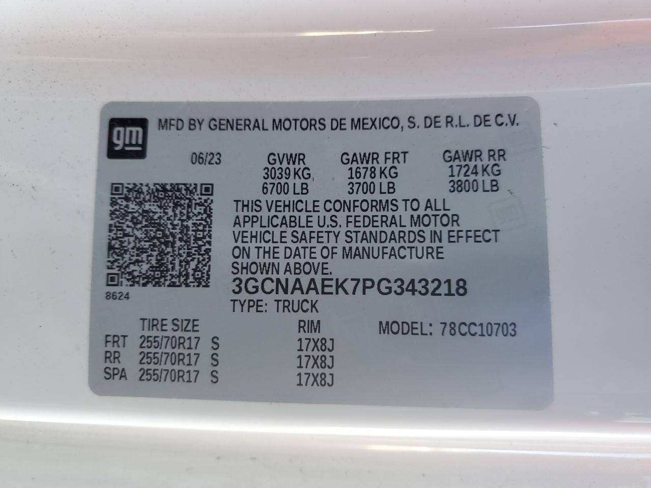 2023 CHEVROLET Silverado