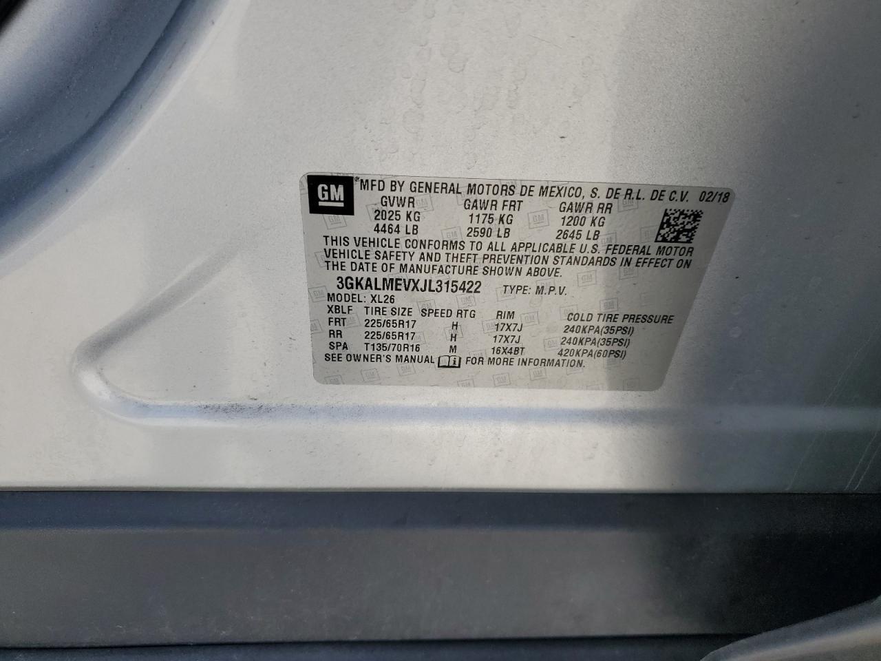 2018 GMC Terrain