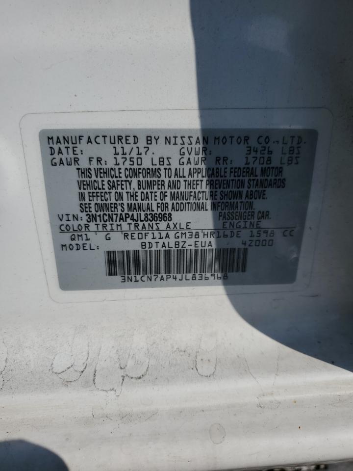 2018 NISSAN VERSA