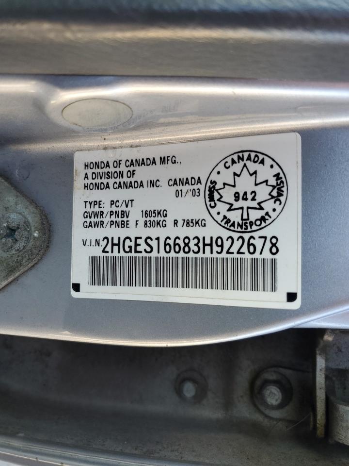 2003 HONDA CIVIC
