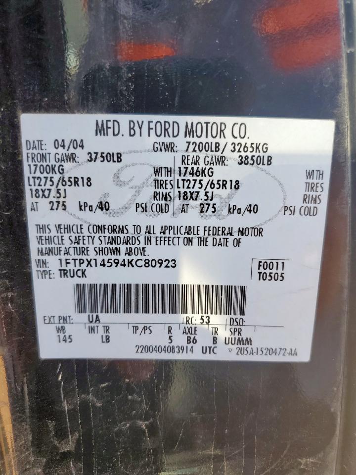 2004 FORD F-150 Lightning