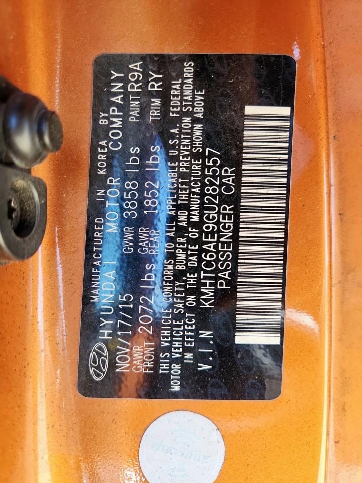 2016 HYUNDAI VELOSTER