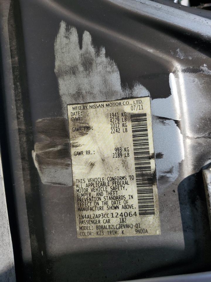 2012 NISSAN ALTIMA
