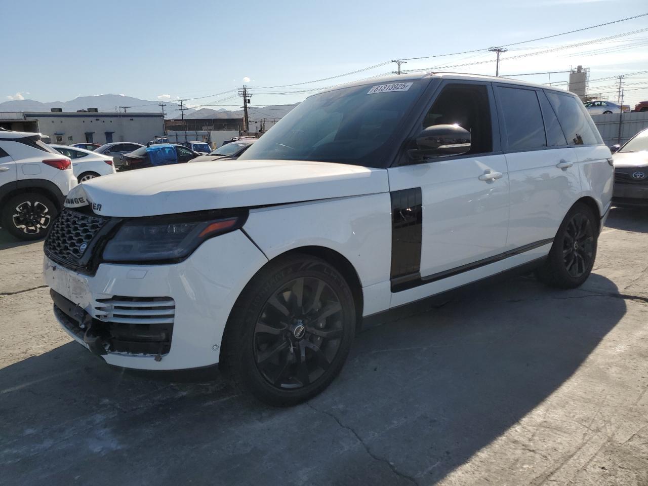 2021 LAND ROVER RANGE ROVER