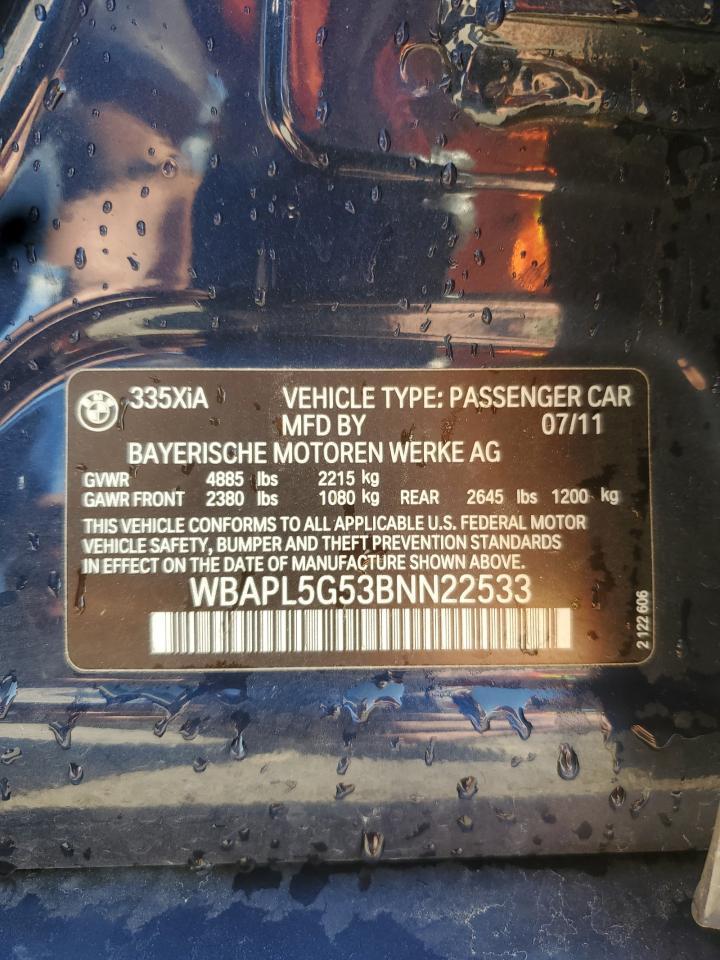 2011 BMW 3 SERIES