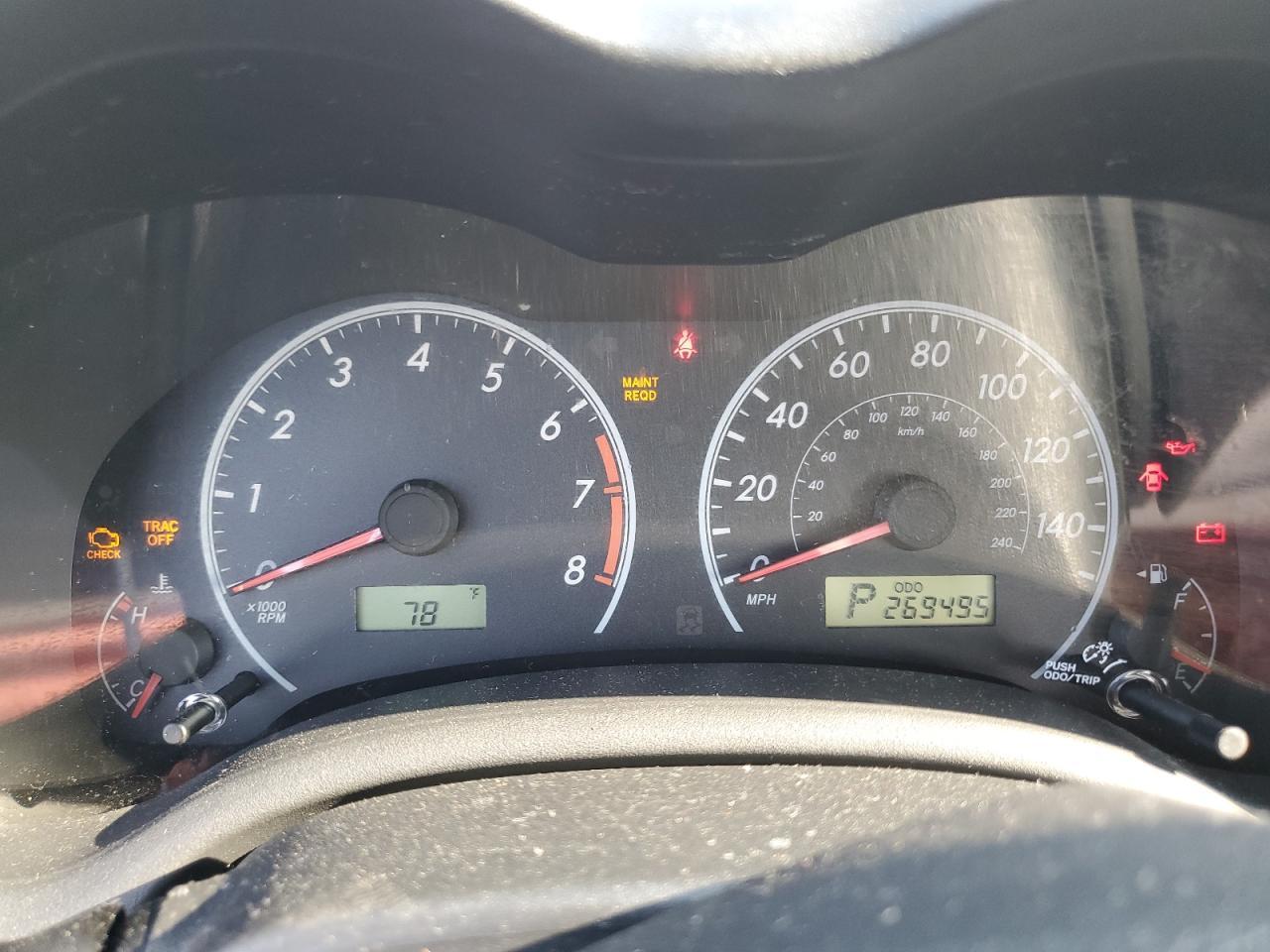2012 TOYOTA COROLLA