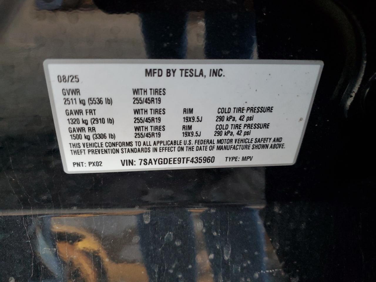 2026 TESLA MODEL Y