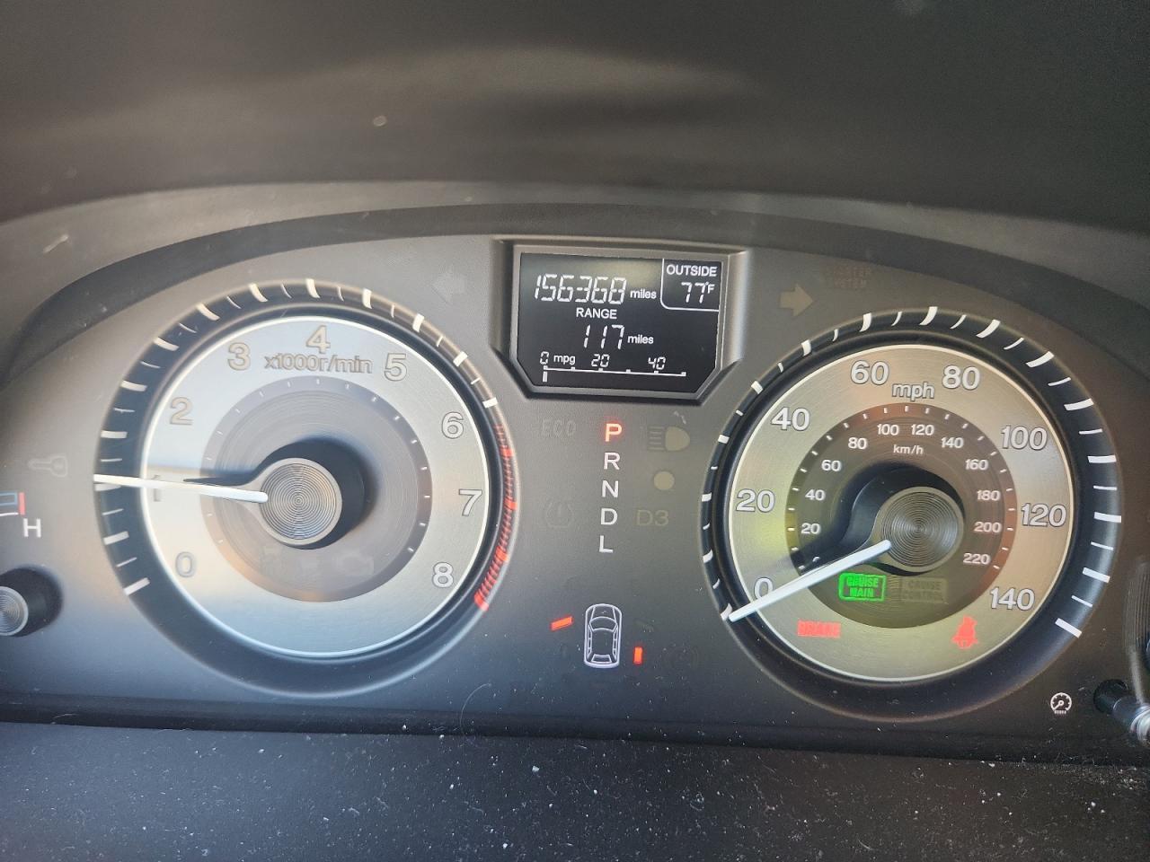 2012 HONDA ODYSSEY