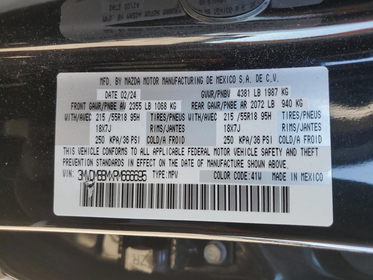 2024 MAZDA CX-30