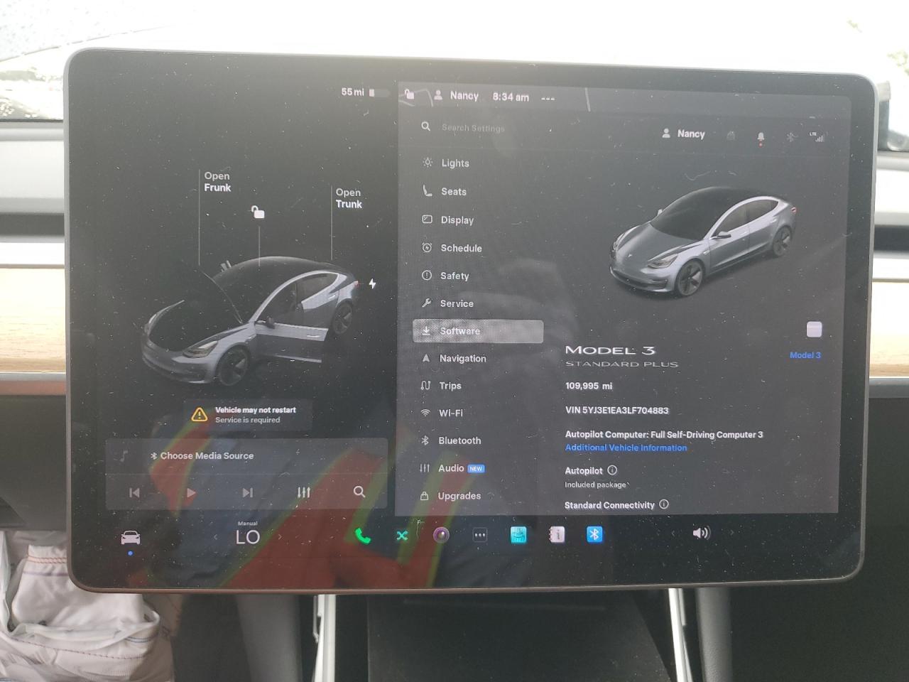 2020 TESLA MODEL 3