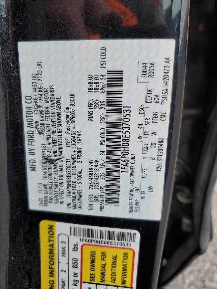 2014 FORD FUSION