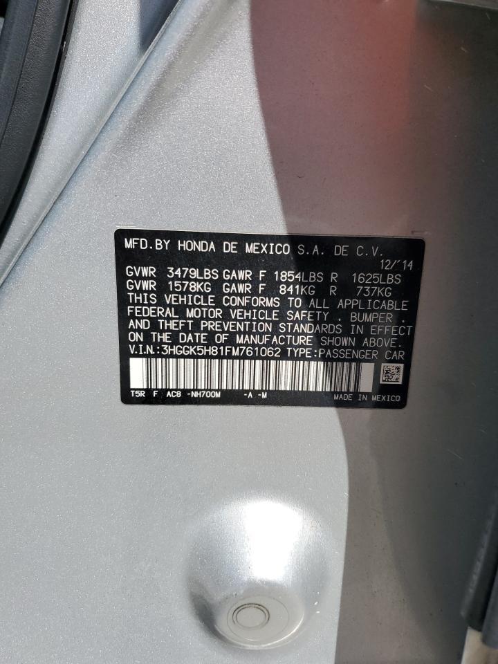 2015 HONDA FIT