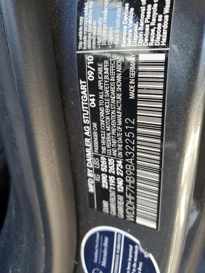 2011 MERCEDES-BENZ E-Class