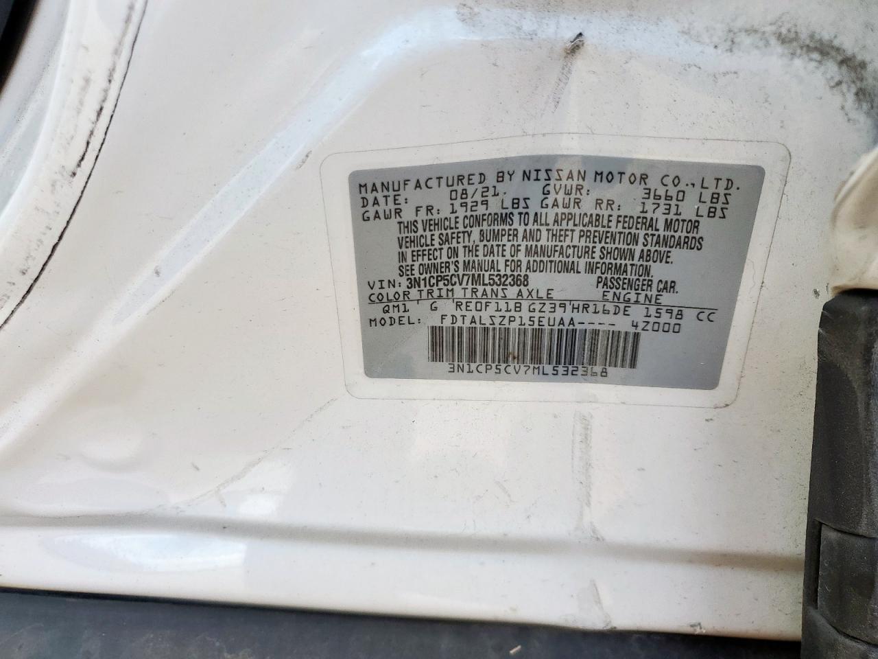 2021 NISSAN KICKS