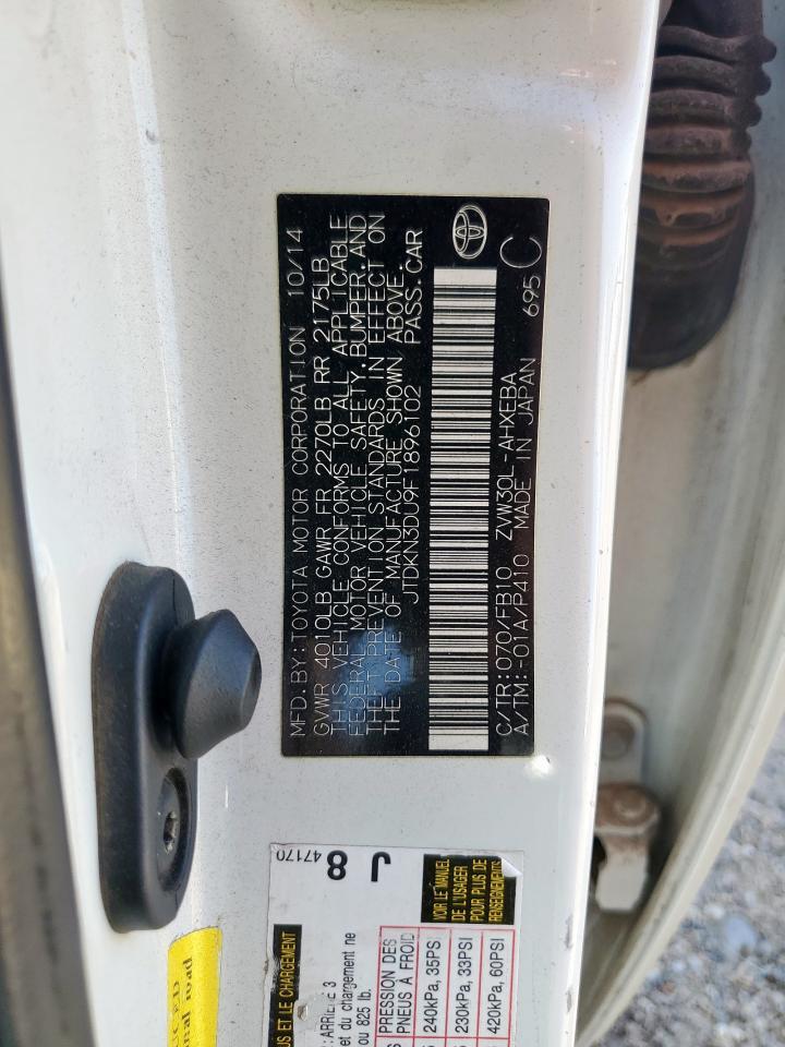 2015 TOYOTA PRIUS