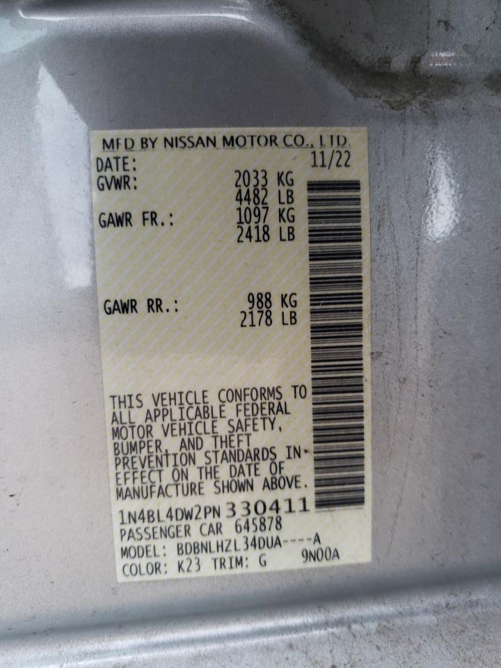 2023 NISSAN ALTIMA
