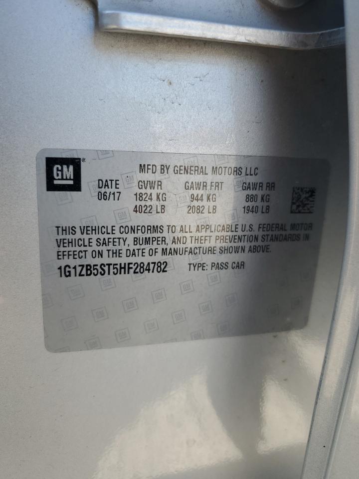 2017 CHEVROLET MALIBU