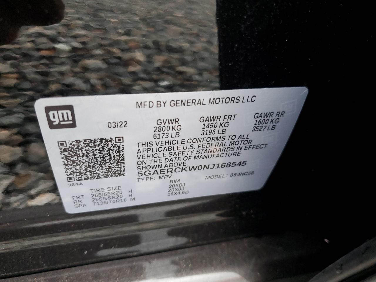 2022 BUICK ENCLAVE