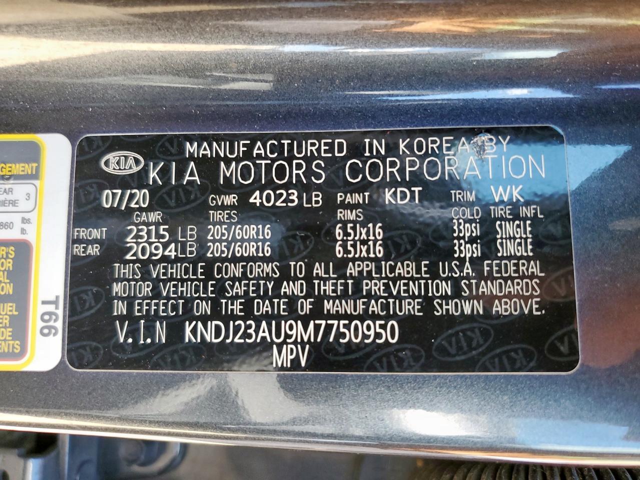 2021 KIA SOUL