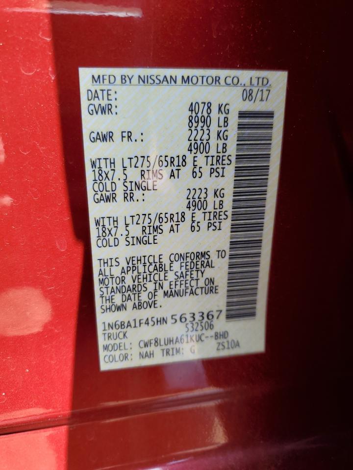 2017 NISSAN Titan