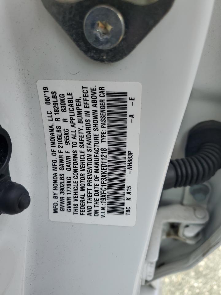 2019 HONDA CIVIC