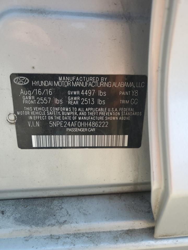 2017 HYUNDAI SONATA