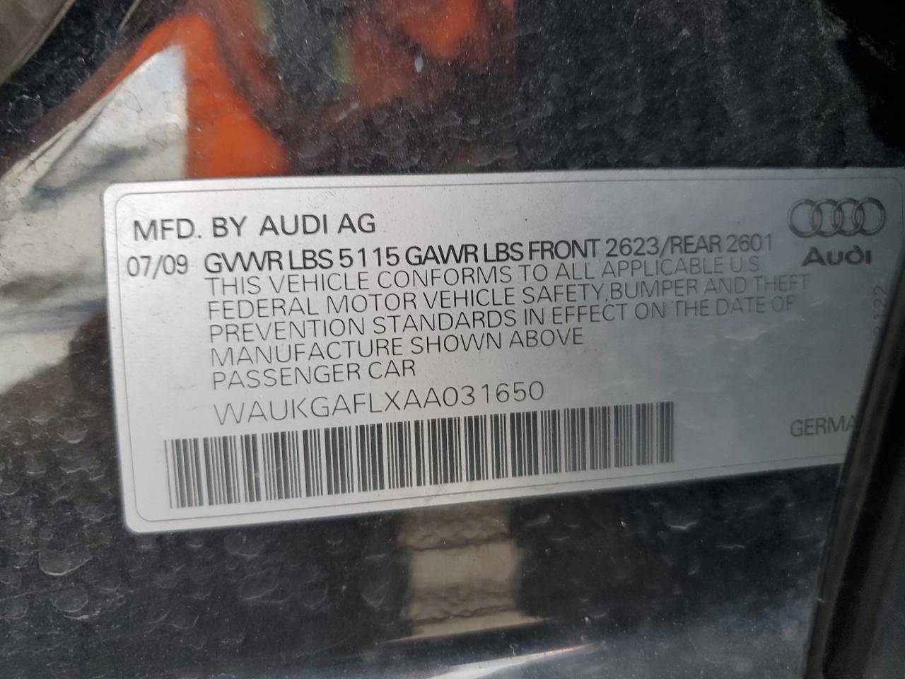 2010 AUDI S4