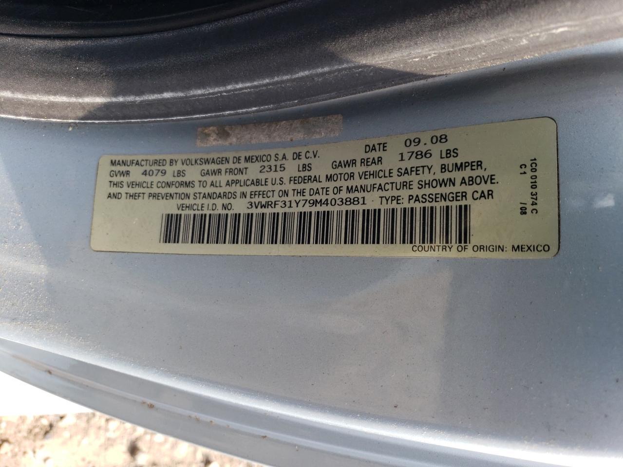 2009 VOLKSWAGEN Beetle