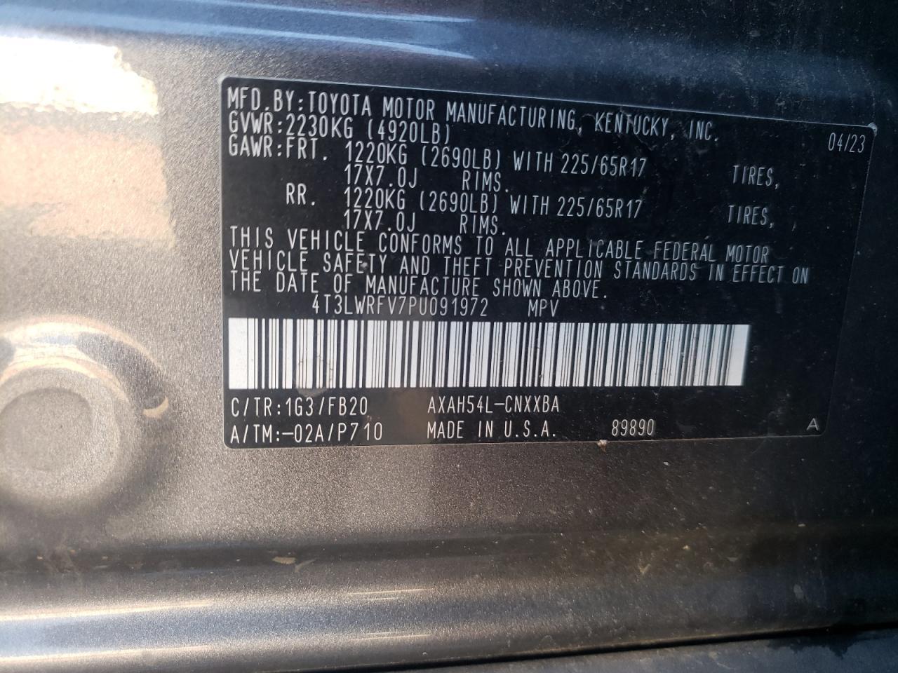 2023 TOYOTA RAV4