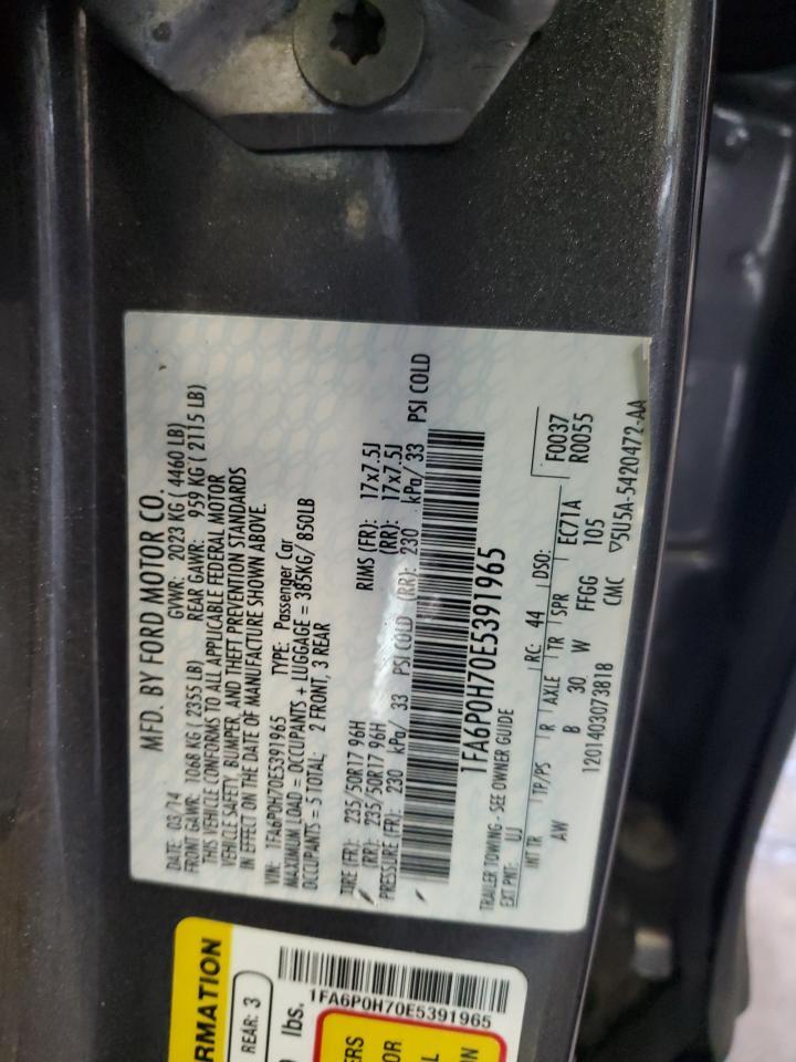 2014 FORD FUSION