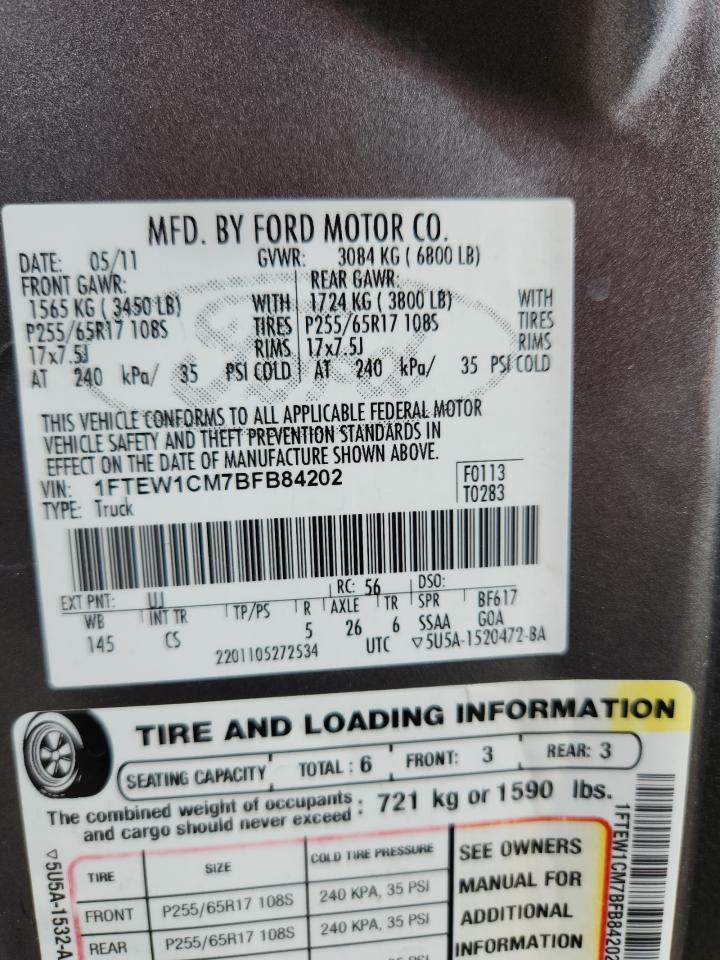 2011 FORD F-150