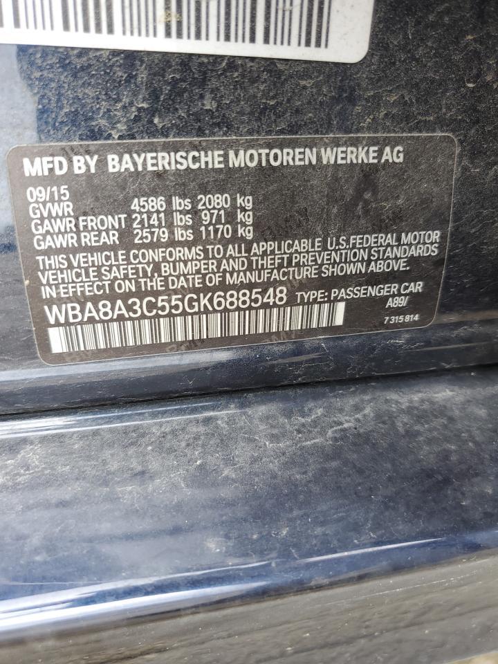 2016 BMW 3 SERIES