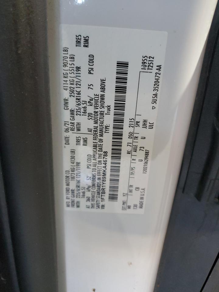 2021 FORD Transit