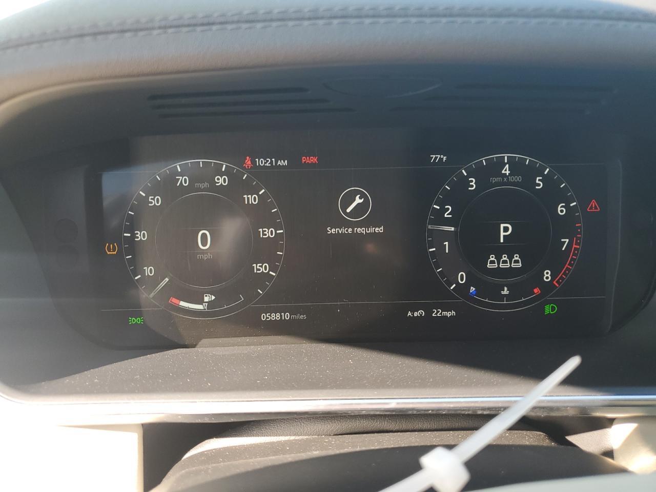 2021 LAND ROVER RANGE ROVER