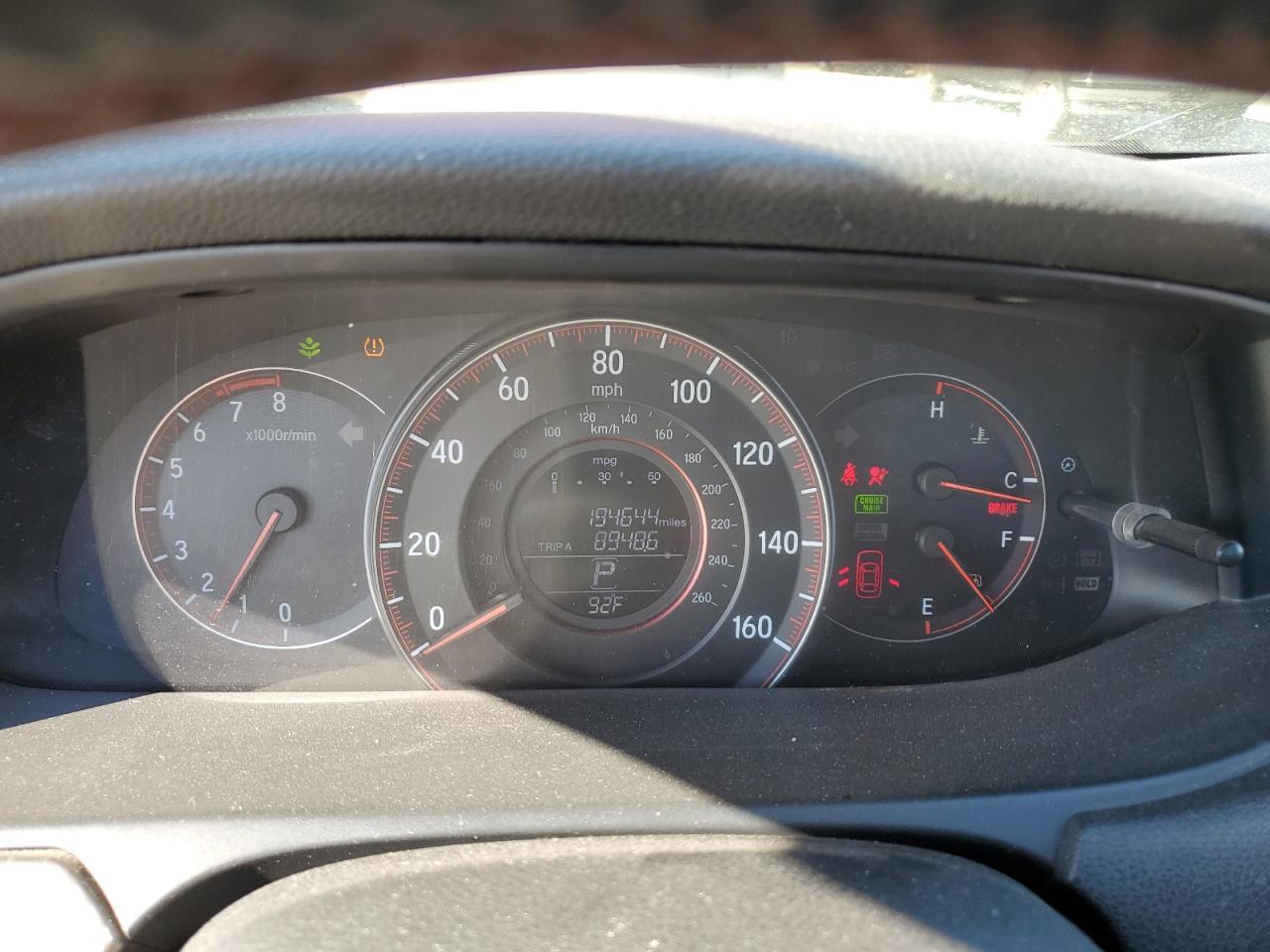 2017 HONDA ACCORD