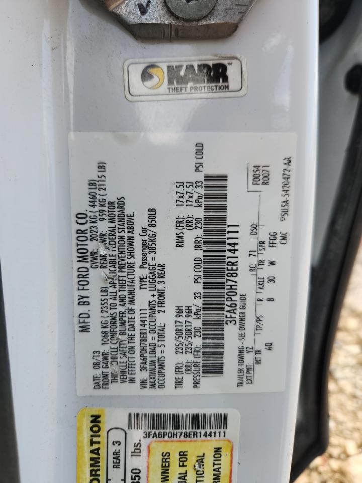 2014 FORD FUSION