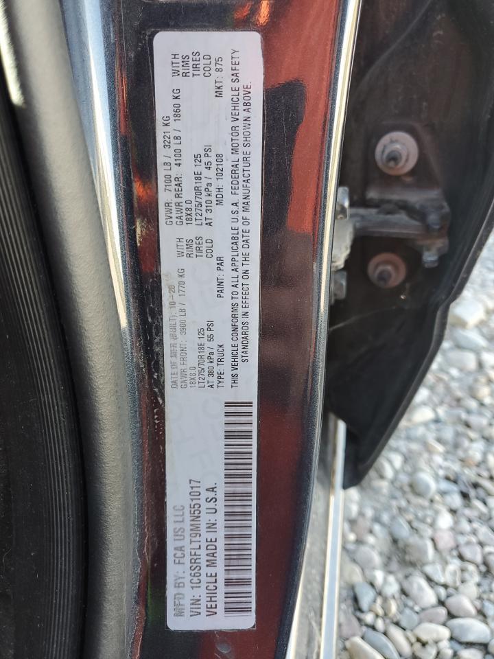 2021 RAM 1500