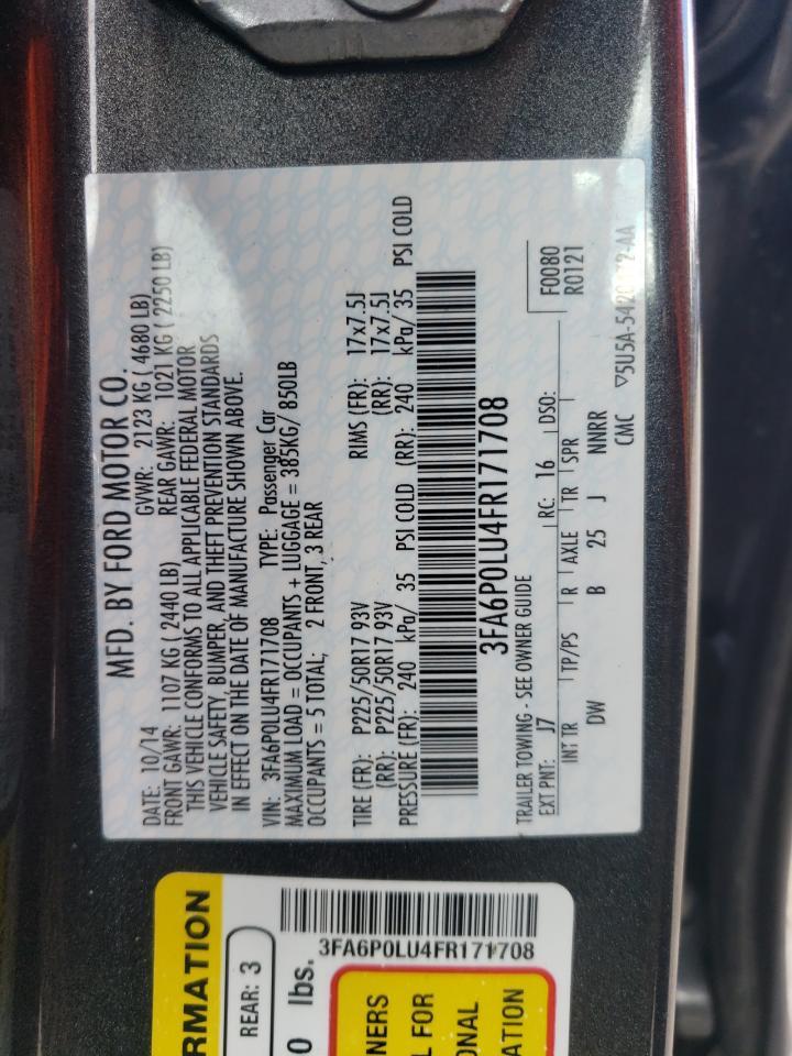 2015 FORD FUSION