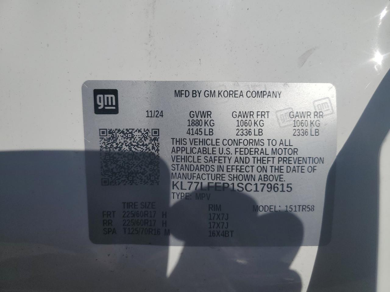 2025 CHEVROLET TRAX