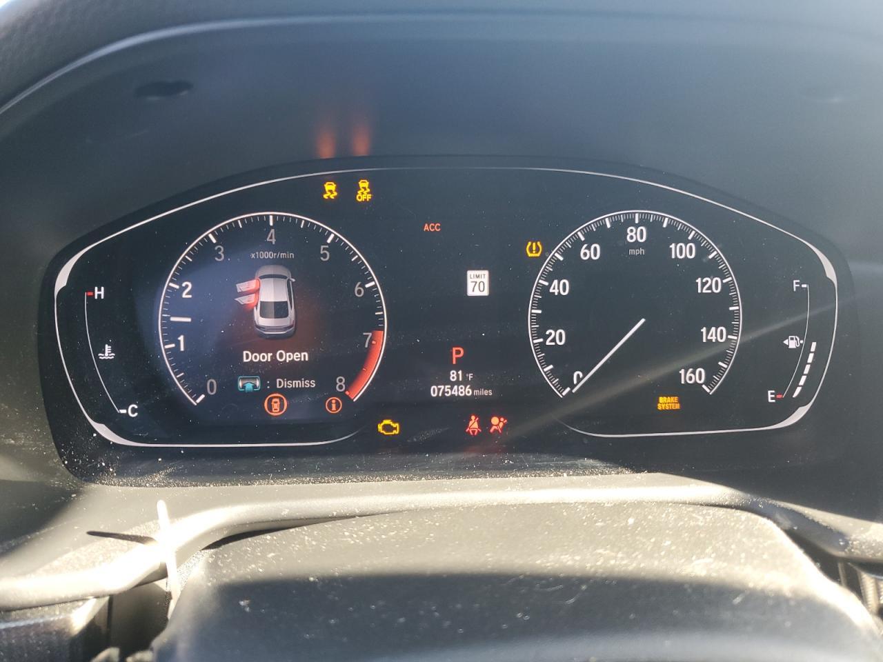 2019 HONDA ACCORD