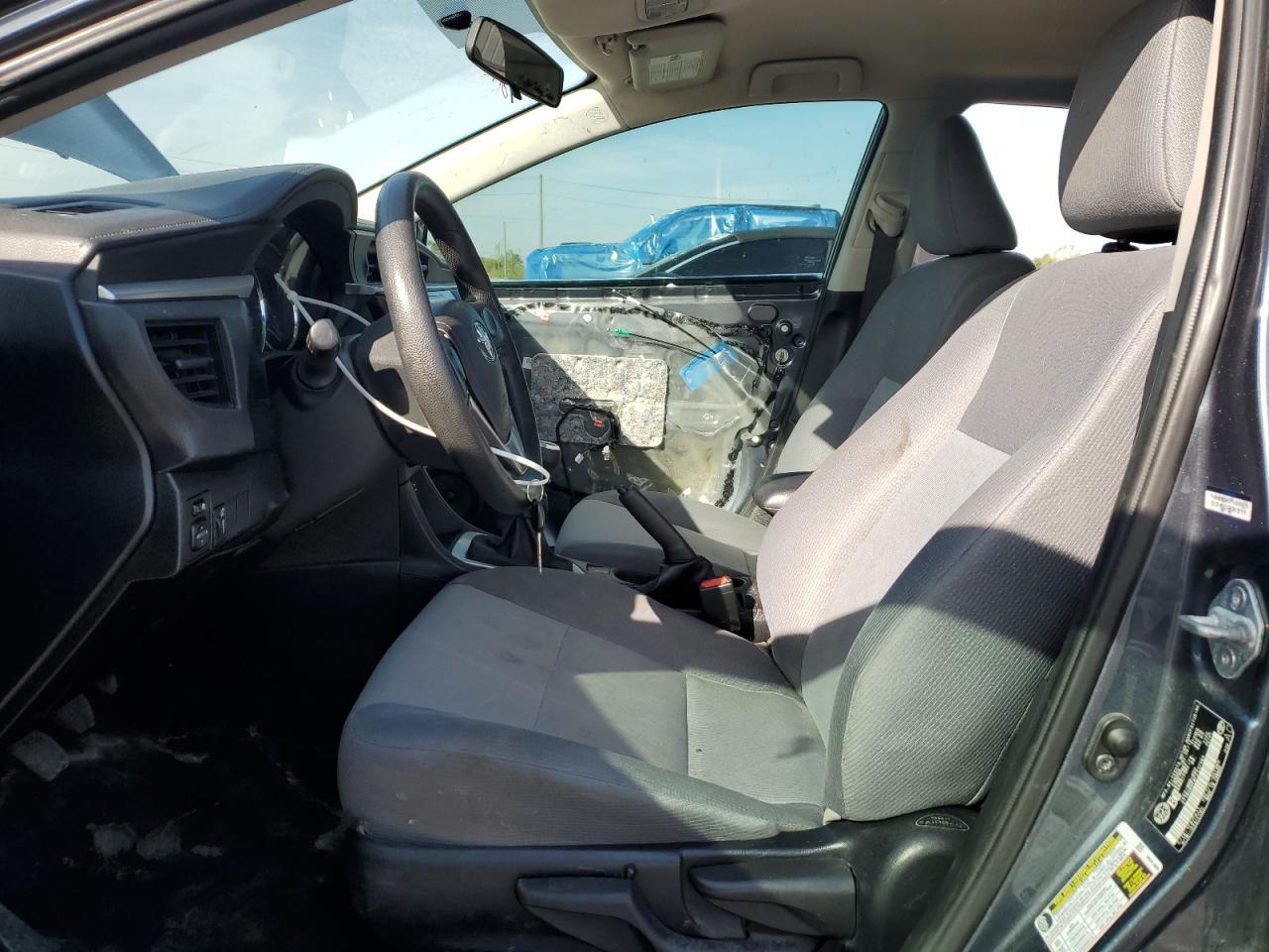 2015 TOYOTA COROLLA