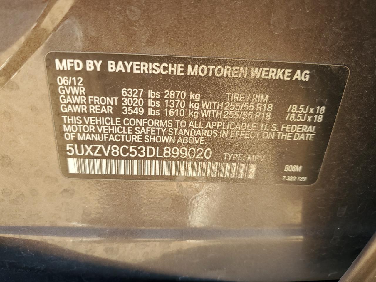 2013 BMW X5