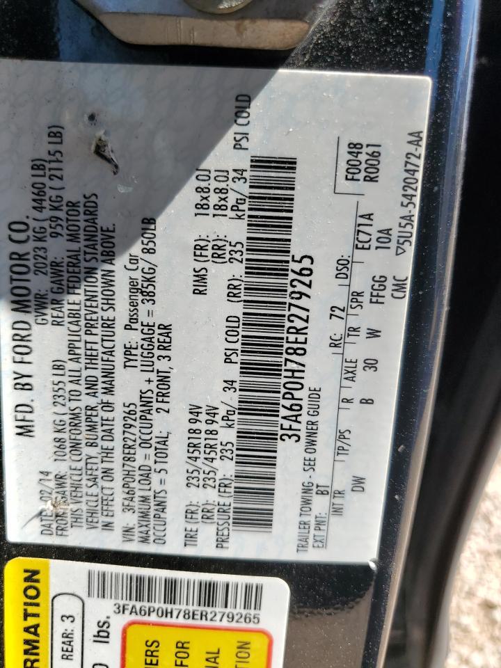 2014 FORD FUSION