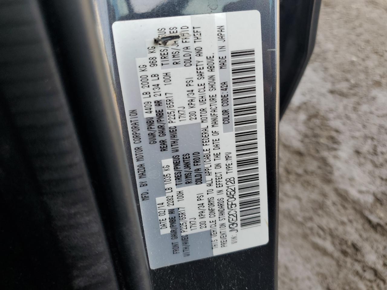 2015 MAZDA CX-5