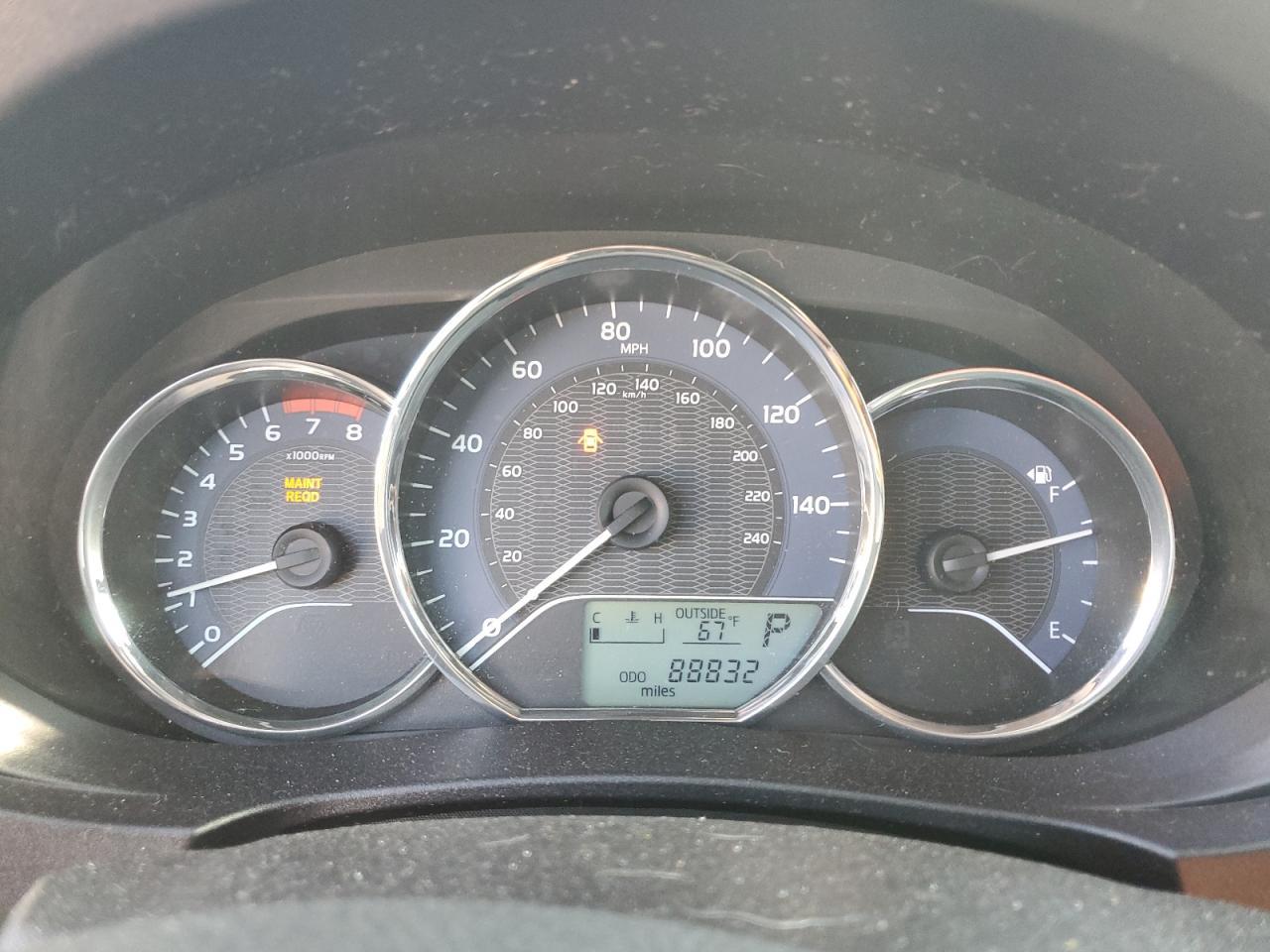 2016 TOYOTA COROLLA